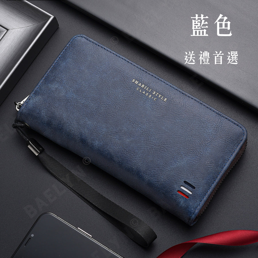 SHABILI歐美男士長夾