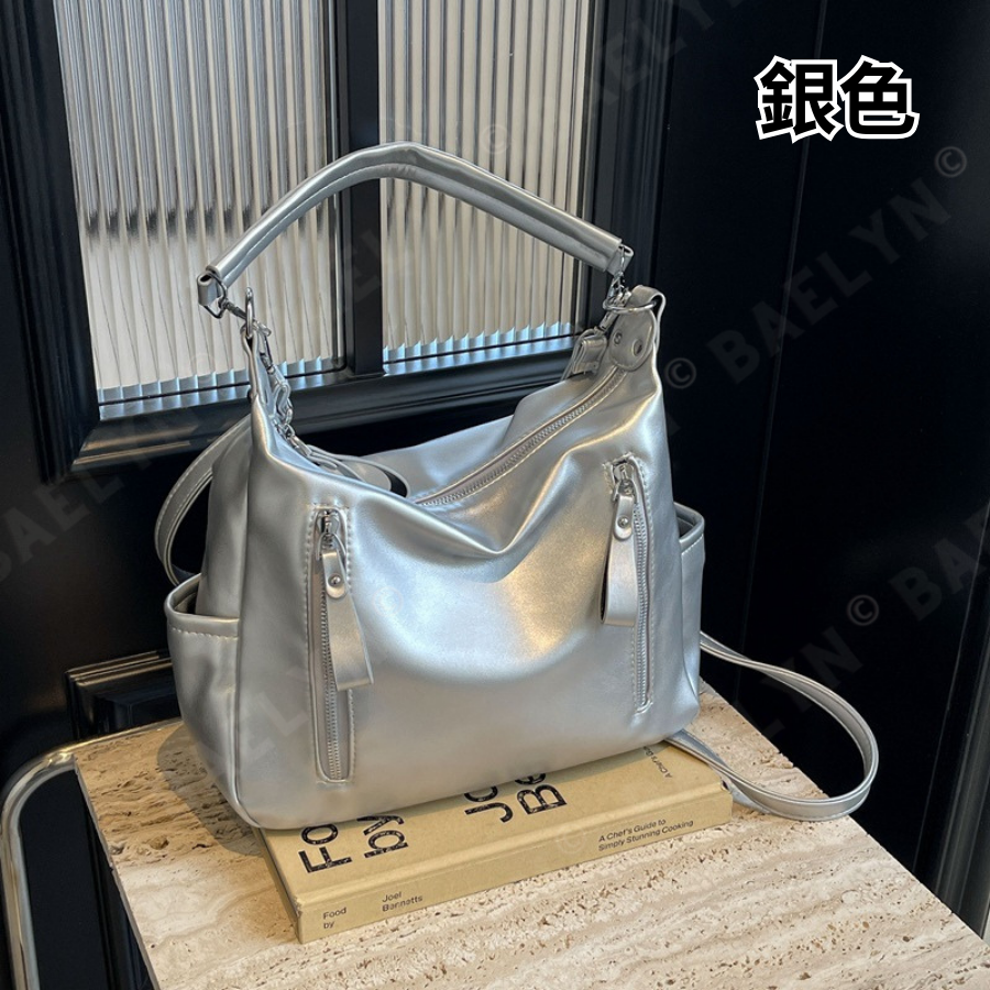 復古大容量托特包