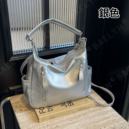 復古大容量托特包