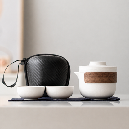 便攜陶瓷旅行茶具組
