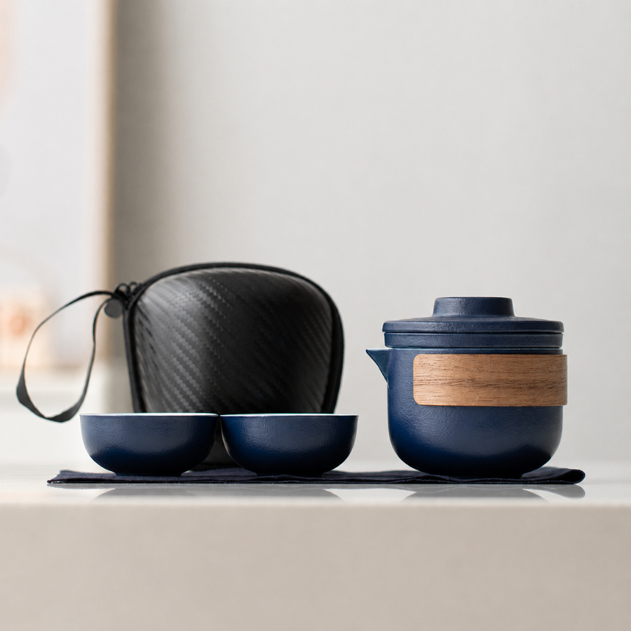 便攜陶瓷旅行茶具組