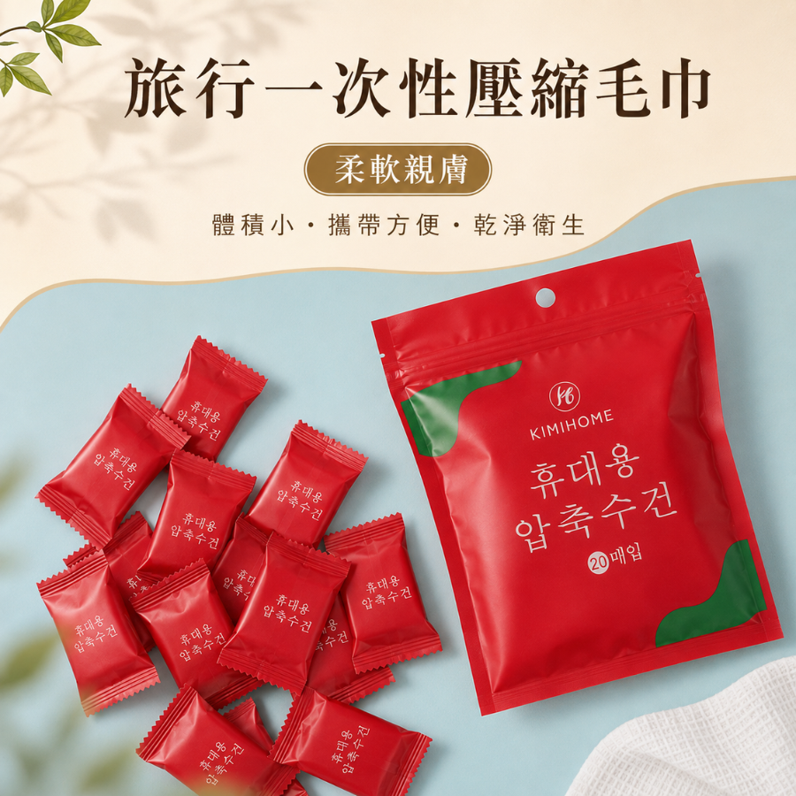 親膚壓縮一次性洗臉巾 [TRV03]