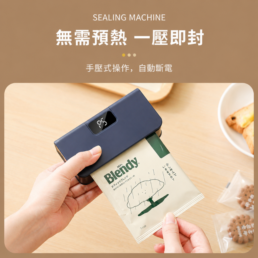 二合一六檔封口機