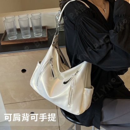 復古大容量托特包