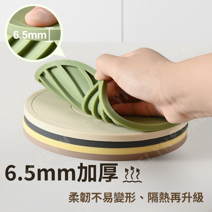 北歐風矽膠隔熱墊