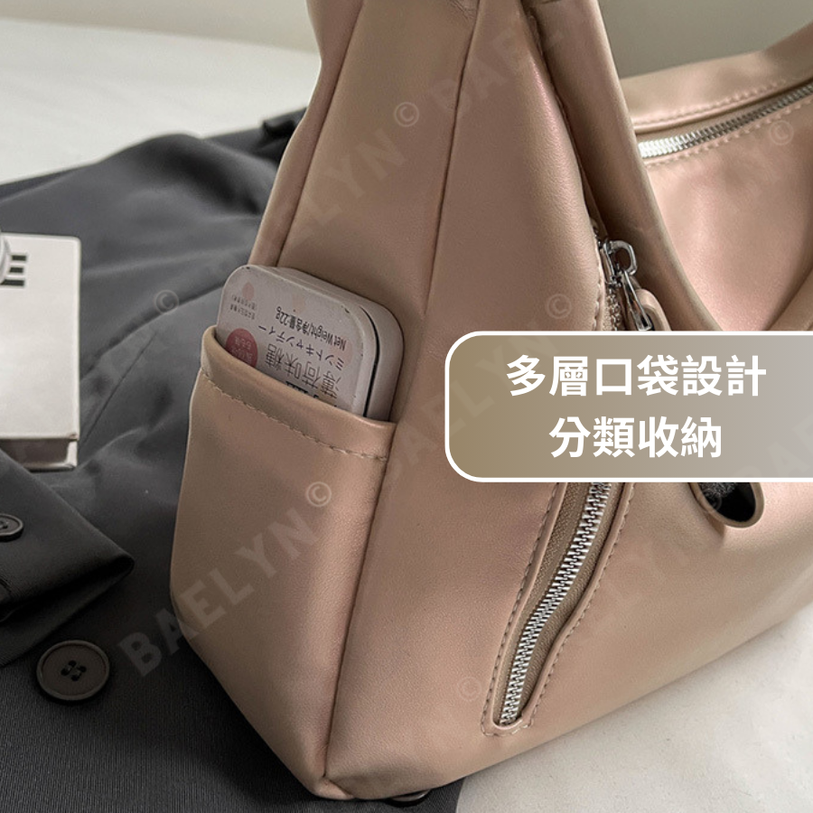 復古大容量托特包