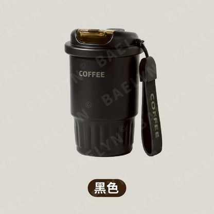 不鏽鋼雙飲咖啡杯