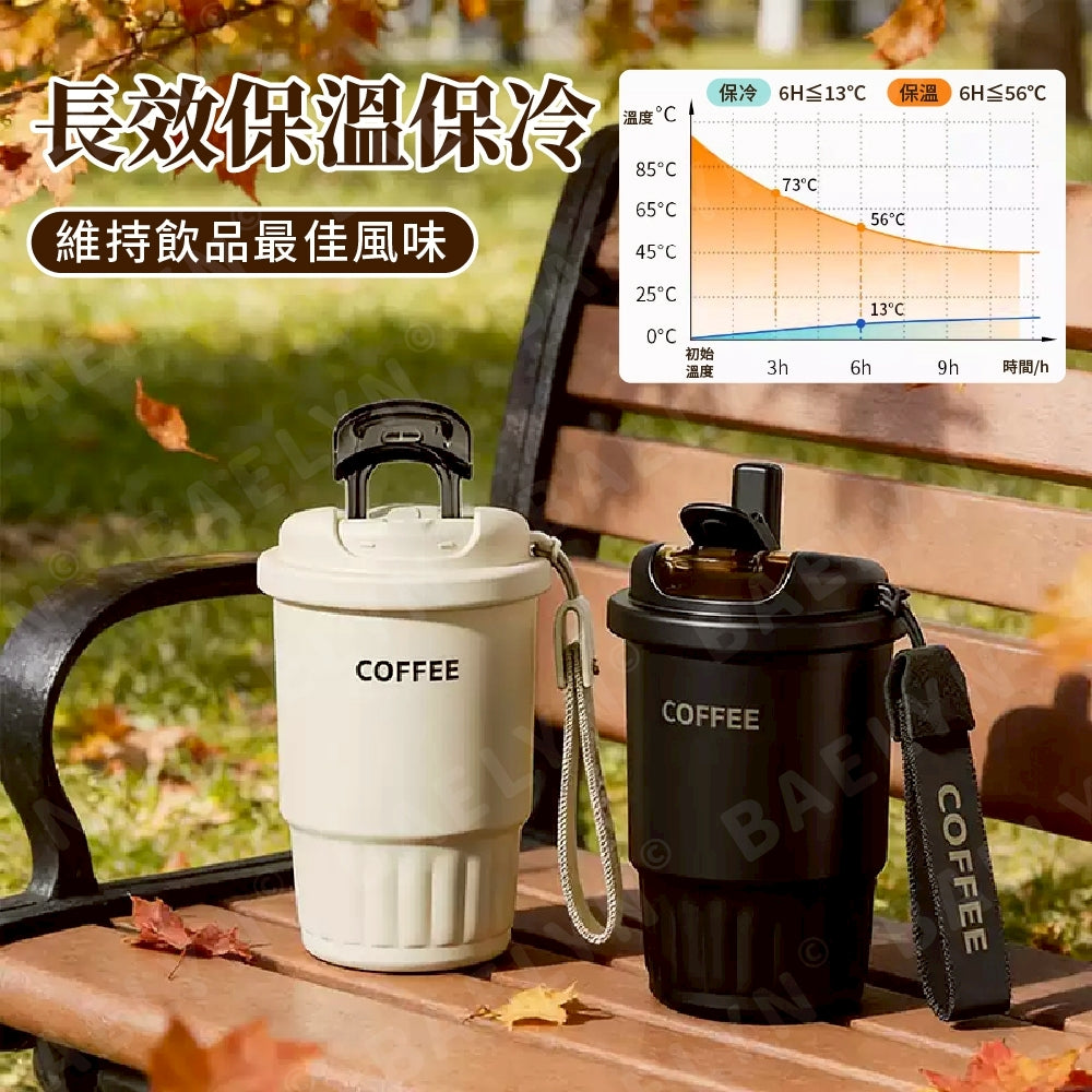 不鏽鋼雙飲咖啡杯