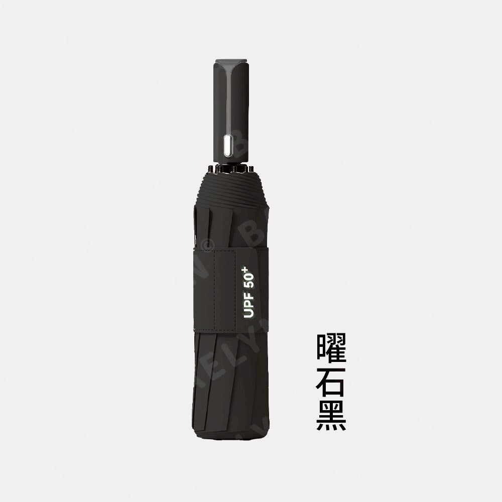40骨加大黑膠折疊傘