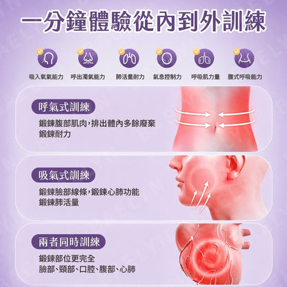 呼吸啞鈴訓練器