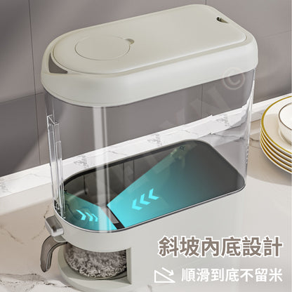 無印按壓式儲米桶
