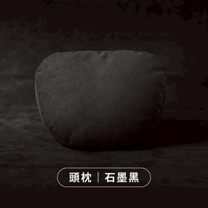 日本lamous麂皮絨汽車頭枕