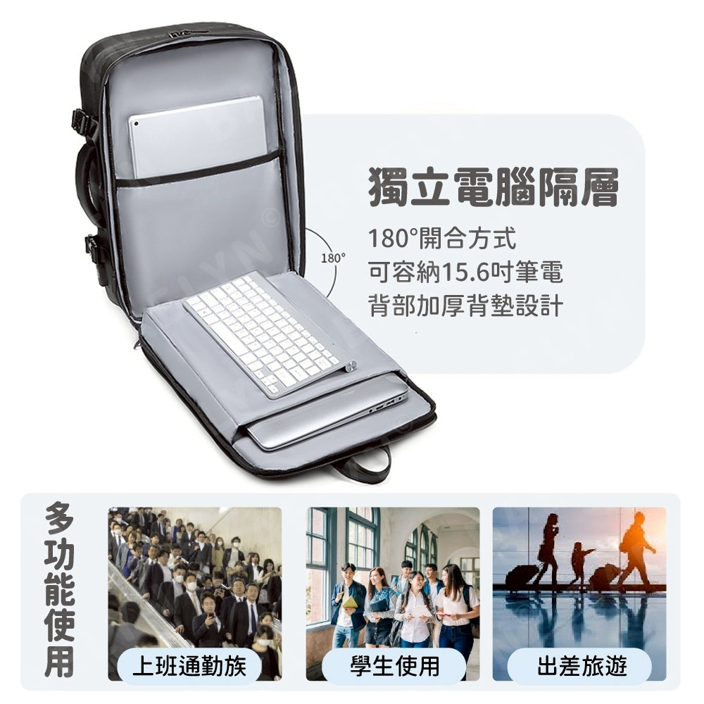 高端商務防水後背包