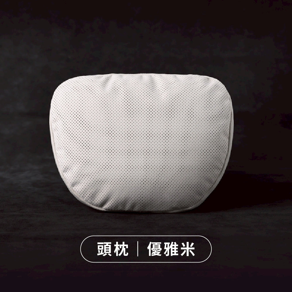 日本lamous麂皮絨汽車頭枕