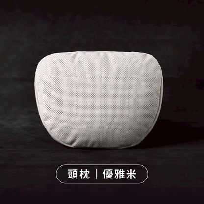 日本lamous麂皮絨汽車頭枕