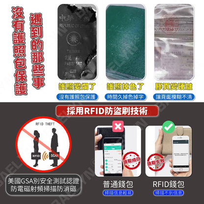 新款多功能護照套